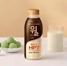 헬리코박터 윌 500ml 4개(11,199원), 180ml 10개(10,517원), 저지방 16개(15,102원) 등