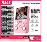 레트로 휴대용 비디오 게임기 R36S