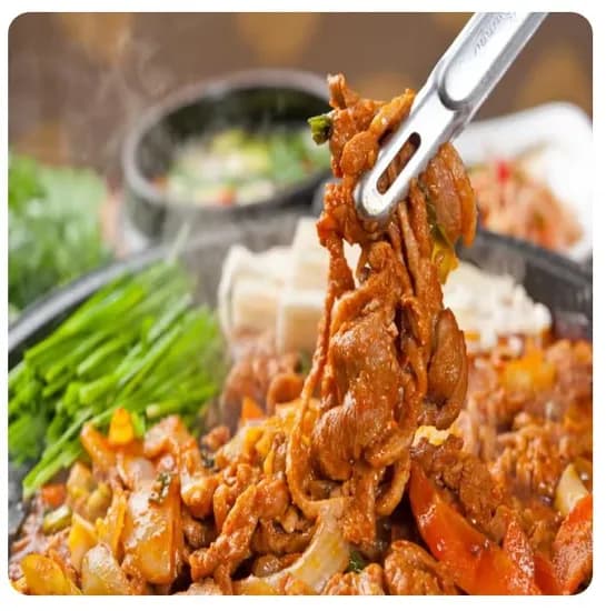 국내산 양념 숙성 오리 주물럭 오리불고기 1kg