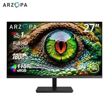 ARZOPA 27" QHD 2K 게이밍 모니터($88), 삼성 오디세이 G4 25인치 피봇 모니터(254,210원)/무료