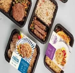 마시뜨랑 저염식 든든한 볶음밥 도시락 12팩(2.6만), 전주 한옥 고기왕만두 1.05kg(1만)