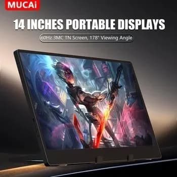 MUCAI N140-S36 휴대용 디스플레이 14 인치($23.67)/무료