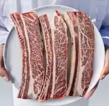 미국산 우대갈비 1kg(25,329원), 고소한 2mm 우삼겹 500g(6,156원), 1kg(12,312원)