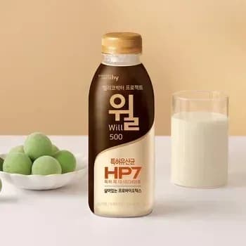헬리코박터 윌 180ml 10개 (7,626원) 멸균 야쿠르트 24개입 (6,577원) 프로바이오틱스 60포 (9,554원)