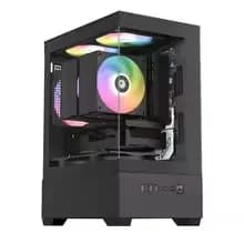 데이븐 AQUA Lite 미니타워 컴퓨터 PC 케이스 블랙 (2만/무료)