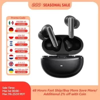 QCY Melobuds N70 (4) N60 ($20) C30 ($15) C30S ($16) H3 Pro 헤드폰 ($27)2