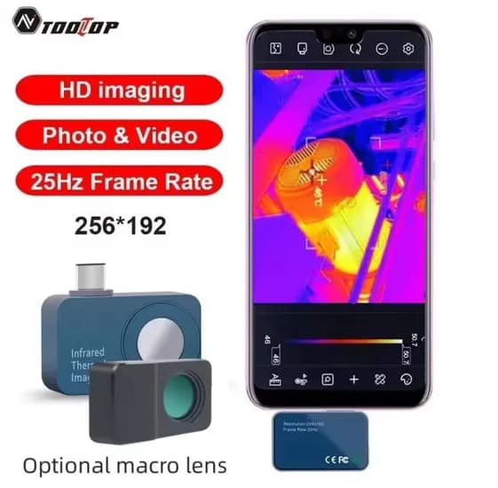 TOOLTOP T7 열화상 카메라 256*92 Tyoe-C (137,406원/무료)1