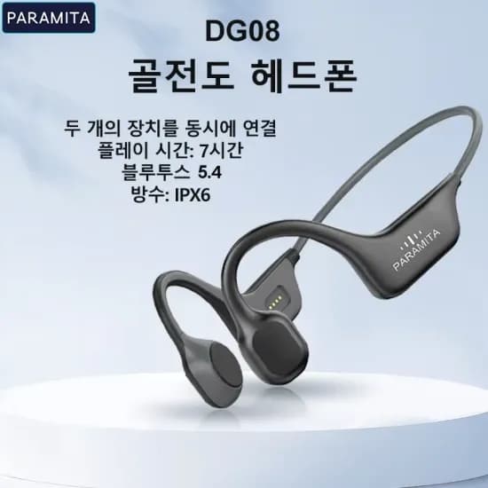 PARAMITA DG08 골전도 블루투스 이어폰($11.39/무료)