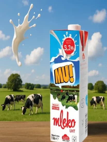 코인) 폴란드 수입우유 1리터당 1272원 총12개 유럽 스타벅스 납품하는 우유라네요