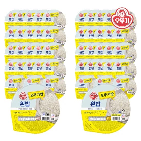 오뚜기밥 흰밥 210g 24개 흰밥 200g 24개 총 48개