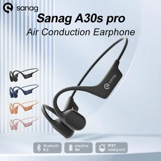 Sanag A30S Pro 무선 블루투스 5.3 이어폰 1개