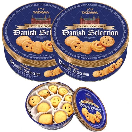 데니쉬 셀렉션 버터쿠키 454g 2개