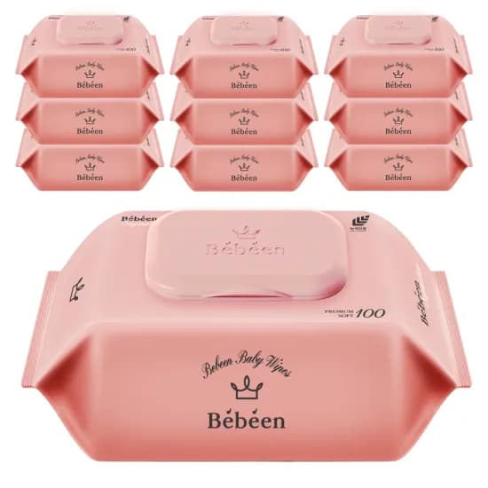 베베앙 시그니처 영유아 물티슈 캡형 100매 10팩 (9,996원/무료)