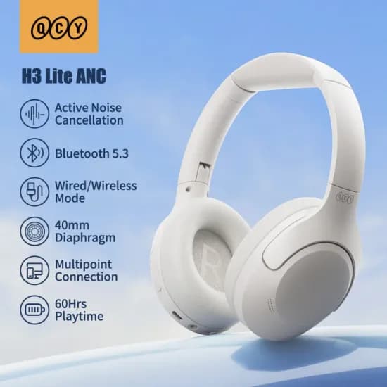 QCY특가9종] QCY H3S ANC 무선 헤드폰($21) Melobuds N60(20) N50($18) C30($18) C50($19/무료)