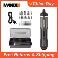 WORX 4V 스크루 드라이버세트 WX242($21), 미지아 전동드라이버($23)