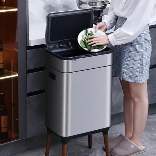 20L 스마트 센서 휴지통 디스플레이 타입-C 충전($7.46/무료)