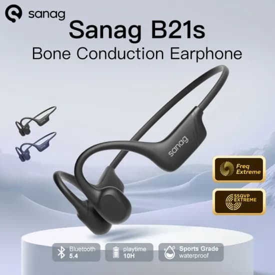 Sanag B21S 골전도 무선 이어폰 Bluetooth 5.4 ($16.91/무료)