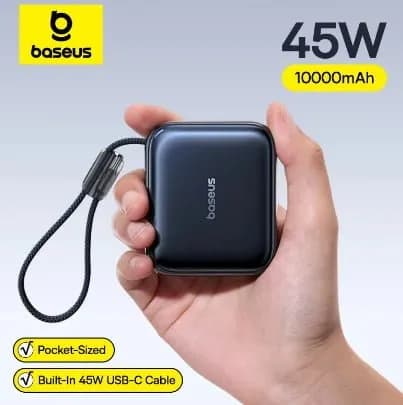 베이스어스 45W 미니 파워뱅크 10000mAh 19.10달러 베이스어스 마그네틱 파워뱅크 10000mAh PD 27W 18.37달러