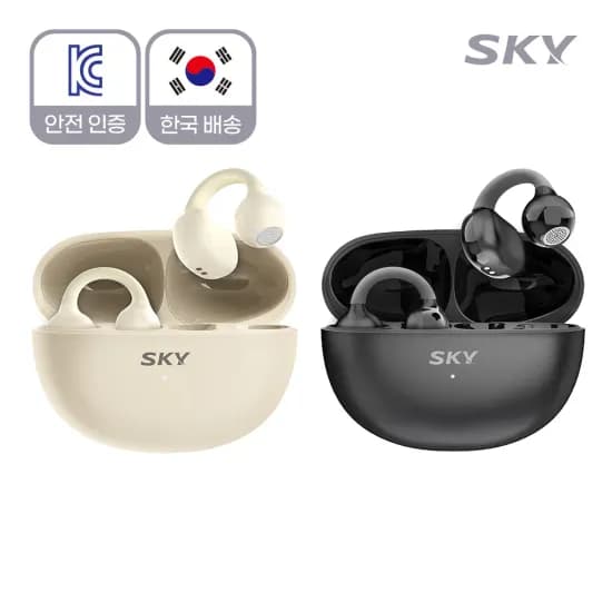 스카이 핏 클립 귀찌형 오픈형 블루투스 이어폰