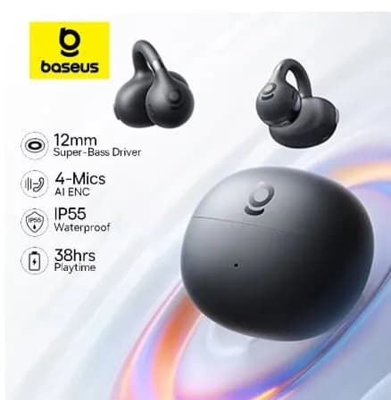 베이스어스 BC1 이어 클립 이어버드