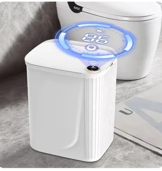 20L 스마트 센서 휴지통 디스플레이 타입-C 충전($8.50/무료)