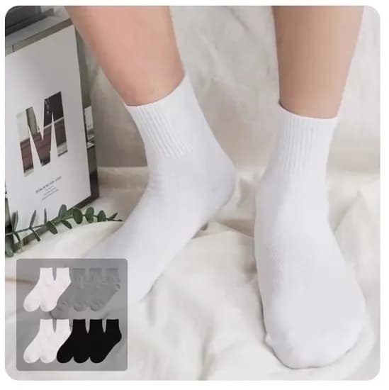 면 학생 발목 양말 10켤레 한국생산