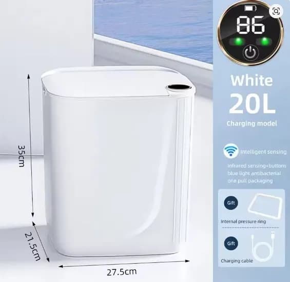 욕실 자동 센서 비누 디스펜서 C타입 충전($4), 스마트센터 20리터 휴지통($10)/무료