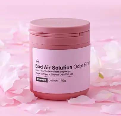 BAS 탈취제 컴팩트 140g 코튼향(5,282원/무료)