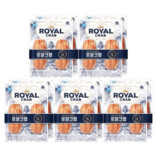 타임딜 로얄크랩 200gX5개 (15,020원/무료)