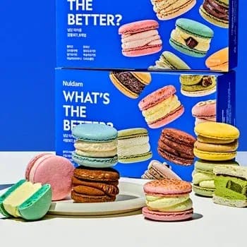 널담 뚱카롱 8구 6806원 뚱낭시에 8구 6314원 고단백 아메리칸 쿠키 19236원