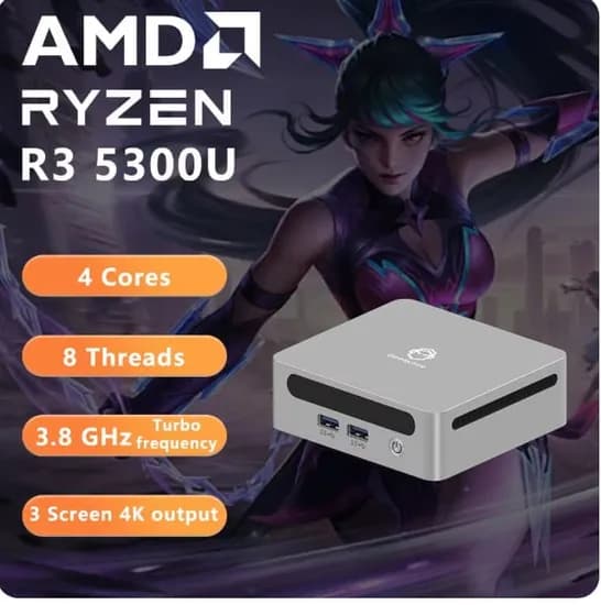 AMD 레이저 5475u 젠머신 미니PC($89/무료)