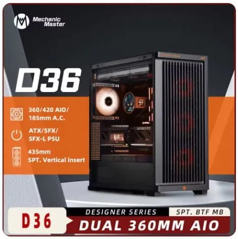 메카닉 마스터 D36 PC케이스(85.04달러/무료배송)