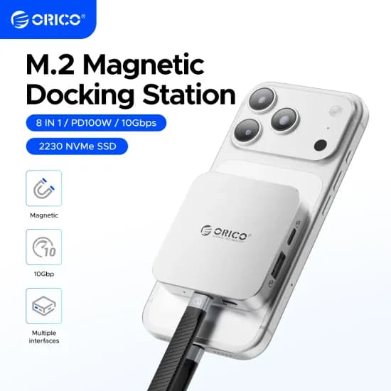 Orico USB-C M.2 2230 NVMe SSD 외장 케이스 ($43,61/무료)