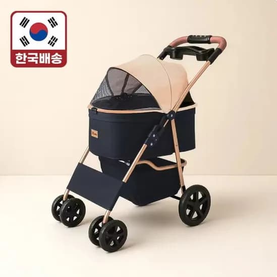 레토 강아지유모차 경량 원터치 퀵폴딩(68,685원/무료)
