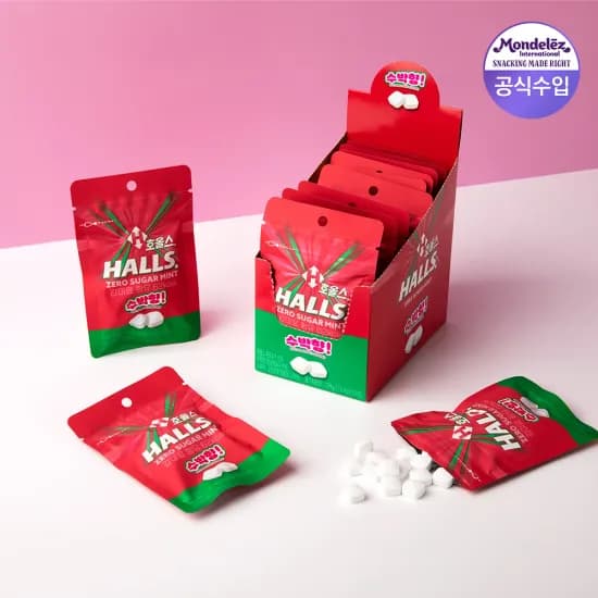 타임딜) 호올스 제로슈가 민트 수박향 10개 (12,510원/무료)