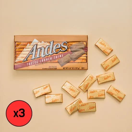 앤디스 토피 크런치 씬 132g 3개