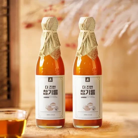 홍주부 더진한 참기름 350ml + 350ml 1,933원2