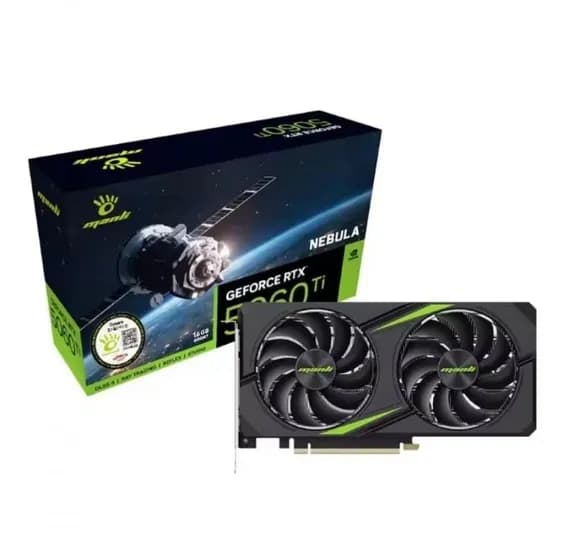 MANLI 지포스 RTX 5060 Ti Nebula V2 D7 8GB 대원씨티에스(456,08원/무료)1