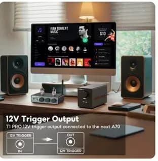 AIYIMA T1 PRO 진공관 프리 앰프($43),AIYIMA S30 액티브 북쉘프 스피커($52)/무료