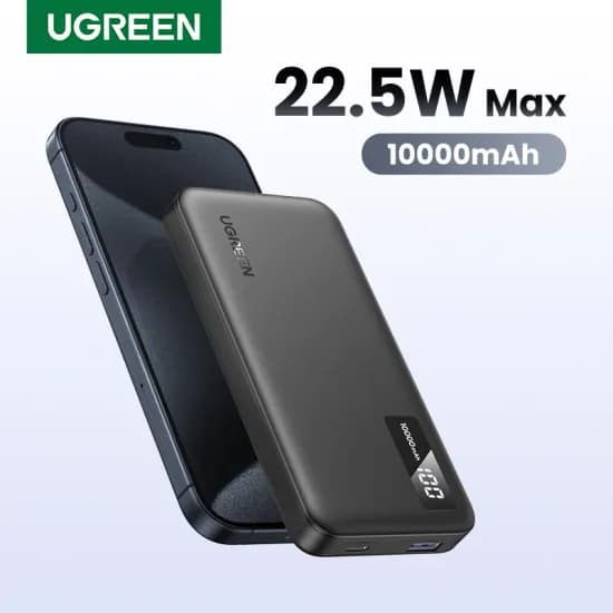 UGREEN 22.5W 보조배터리10000mAh ($18.29/무료)