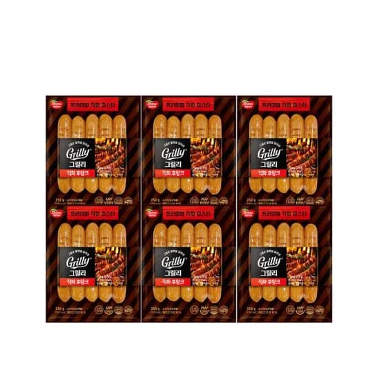 동원 그릴리 직화 후랑크 250g 6입
