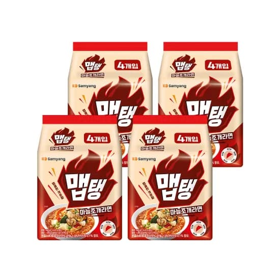 삼양식품] 맵탱 마늘조개라면 110g x 16입 (11,815원/무료)