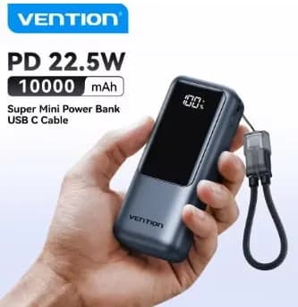 vention 22.5W 10000mAh 미니 보조배터리