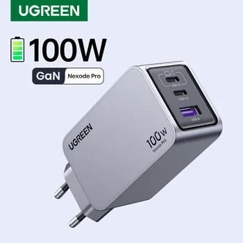 UGREEN 30W GaN 고속충전기 1개, 500W GaN 충전기 1개