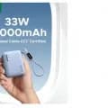 UGREEN 미니 33W 10000mAh 보조배터리