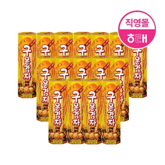 해태 구운감자 24g 16개 외 홈런볼  오예스 과자 베스트 모음 (8,857원/무료)