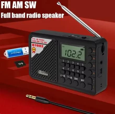 AM FM SW 풀 밴드 휴대용 라디오 외 다양, 수량 20개