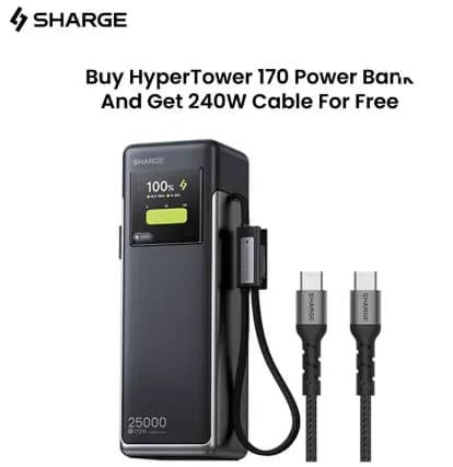 샤지 HyperTower 170 보조배터리 외 다양, 총 2개