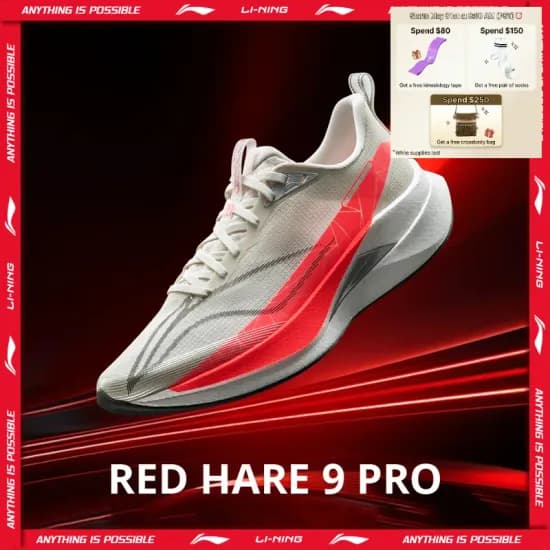 Li-Ning 남성 RED HARE 9 PRO 운동화 1켤레