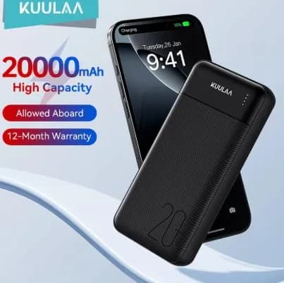 KUULAA 20000mAh 보조베터리 외 다양 10000mAh 미니 보조배터리 22.5W 총 2개 $16.95